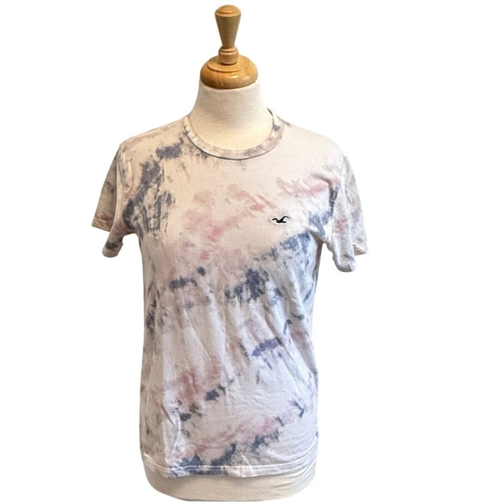 Hollister T-Shirt Sz XS Must Have Collection Womens Y2K Tie-Dye Festival Hipster